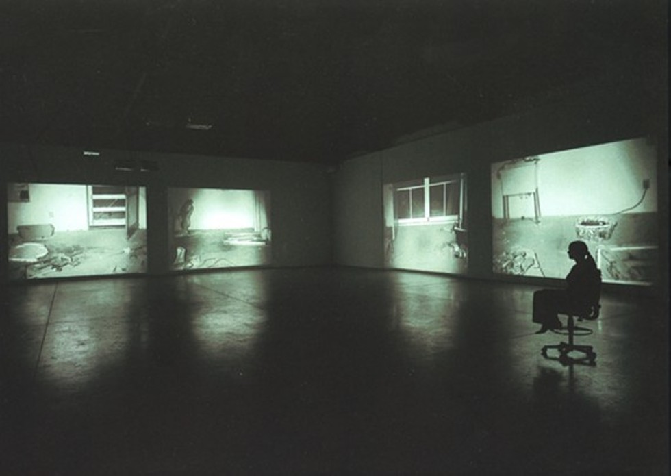 Bruce Nauman, Mapping the Studio I (Fat Chance John Cage), 2001. Dia Art Foundation; Partial Gift, Lannan Foundation, 2013.