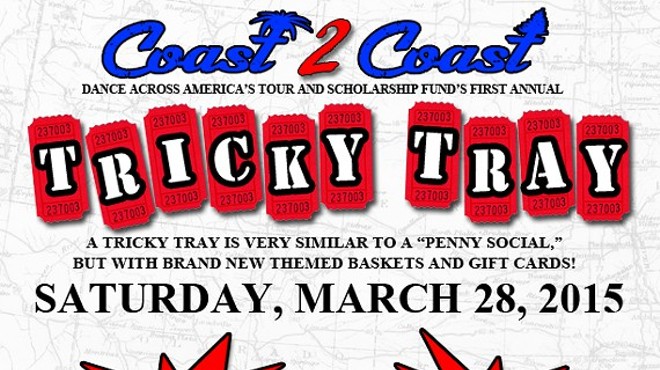 Coast 2 Coast: Dance Across America Tricky Tray/ Penny Social