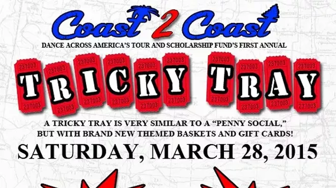 Image: Coast 2 Coast: Dance Across America Tricky Tray/ Penny Social