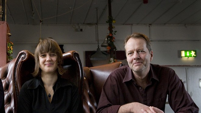 Ingrid Laubrock and Tom Rainey play Howland Cultural Center in Beacon on April 26.
