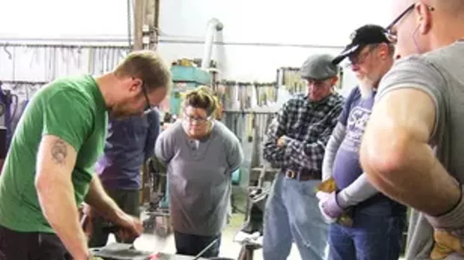 Image: Intro to Blacksmithing Sunday Sampler