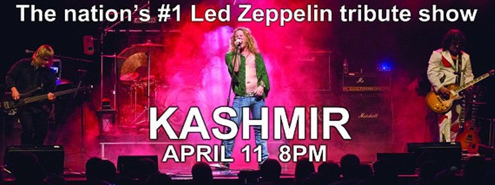 Kashmir, live on stage