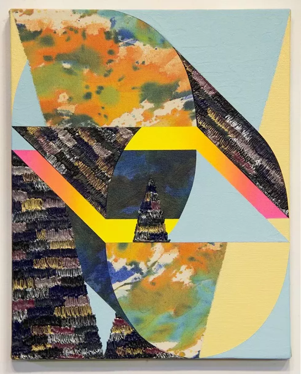 Nichole van Beek, "Wee", 2015, acrylic on canvas, 15 x 12 inches
