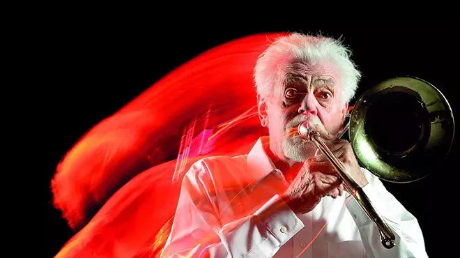 Image: Roswell Rudd Quartet and Heather Masse "Sonic Embrace"