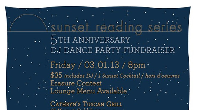 Sunset Readings 5th Anniversary DJ Fundraiser