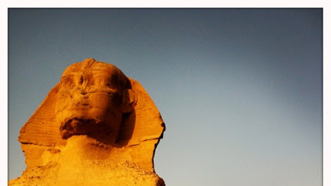 The Sphinx in Egypt.