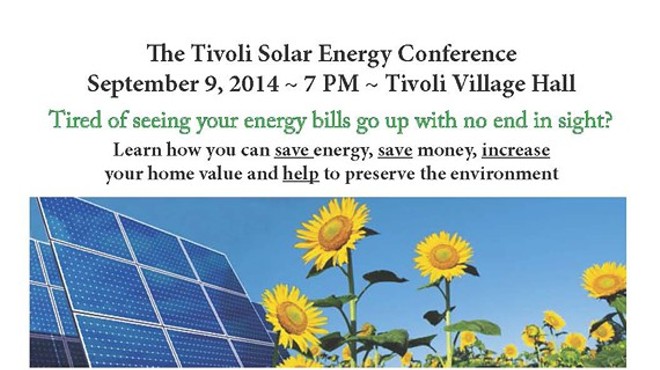 The Tivoli Solar Energy Conference