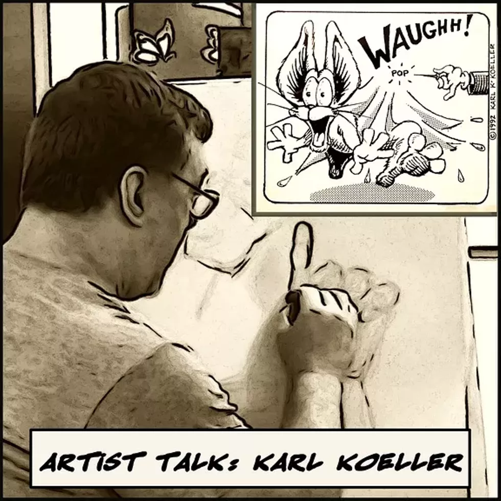 Karl Koeller, cartoohist & graphic artist
