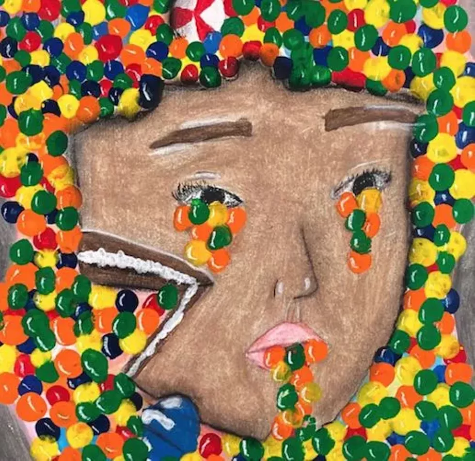 Merribel Stringham, Grade 6, Todd Middle School, Cake Inspired by the Sweet Treats of Wayne Thiebaud.