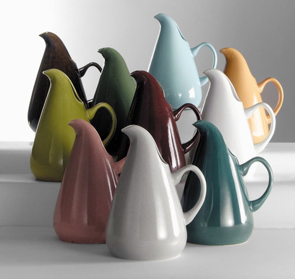 American Modern pitchers by Russel Wright