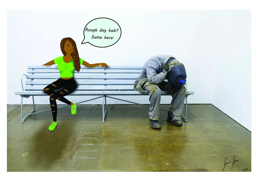 Student show post card
