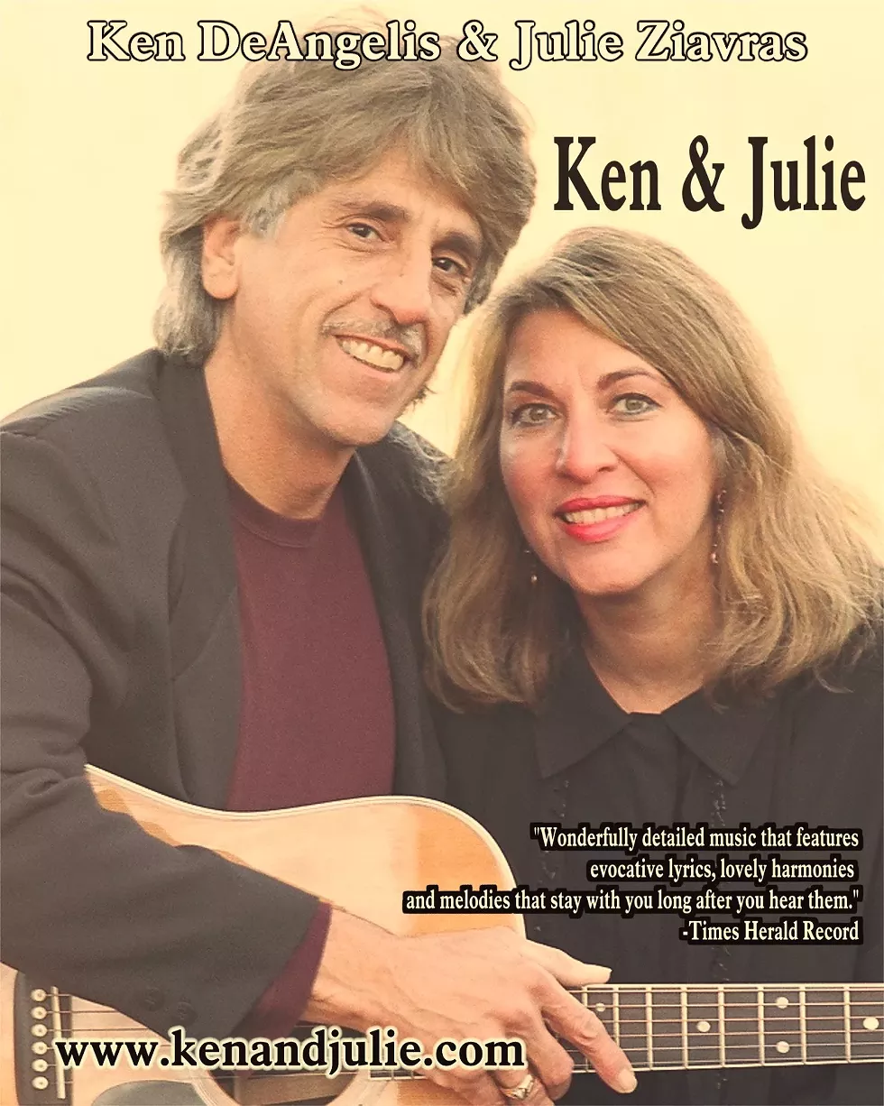 Ken and Julie: Singer/songwriter Ken DeAngelis and soprano Julie Ziavras
