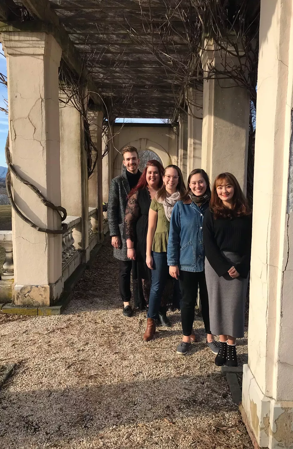 Brad Testerman (baritone), Paulina Swierczek (soprano), SarahAnn Duffy (mezzo), Sun-Ly Pierce (mezzo), SeolAh Yoo (soprano)