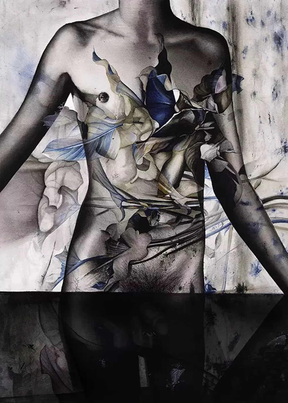 Dionisio I, 2019 28 x 29 inches, watercolor on paper