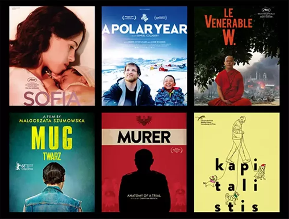 5 New Feature and 6 Short Award-Winning Films