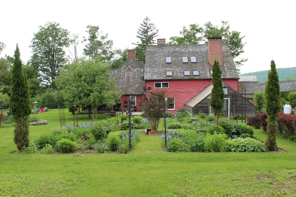 Jermain Hill Farm on the Hoosick Blooms garden tour