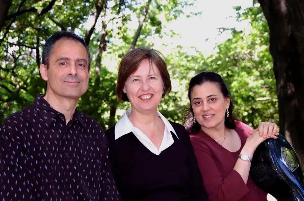 Diane Walsh, piano, Eugene Drucker,  Violin, Roberta Cooper, cello