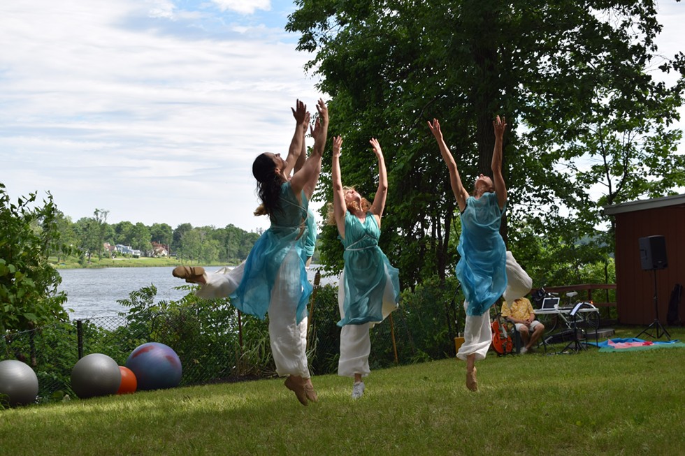 PCDP dancers performing Global Water Dances at Arts on the Lake in Putnam County