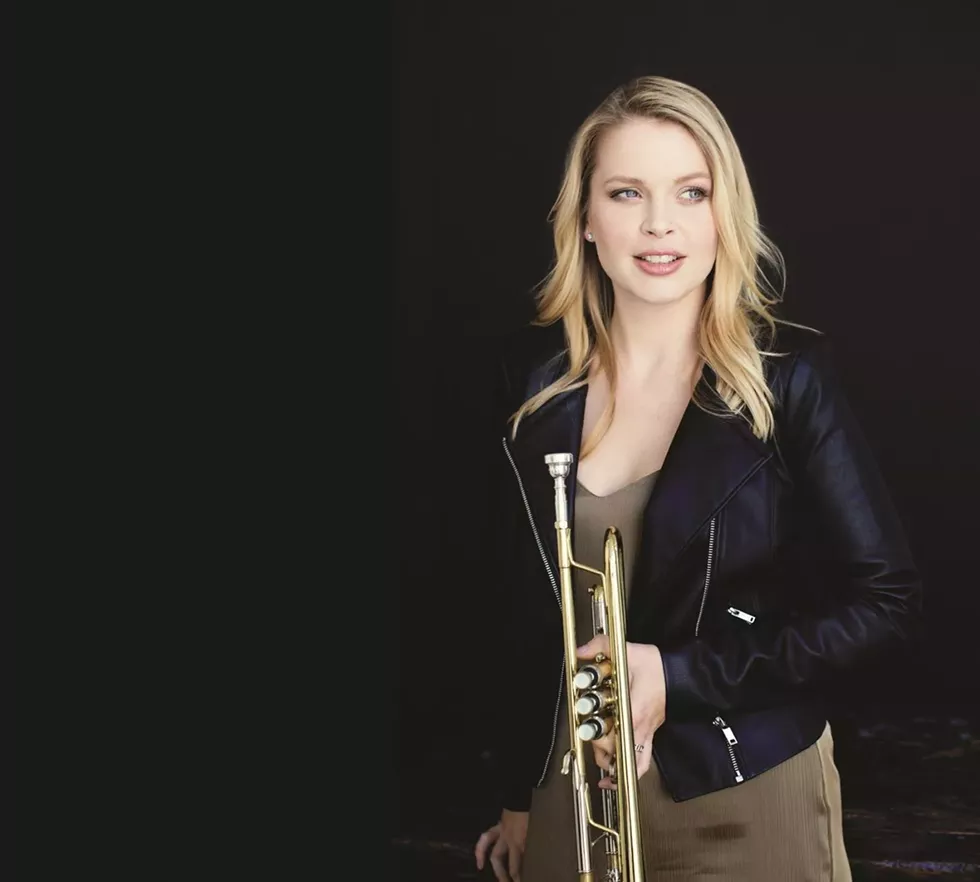 Bria Skonberg, trumpet.