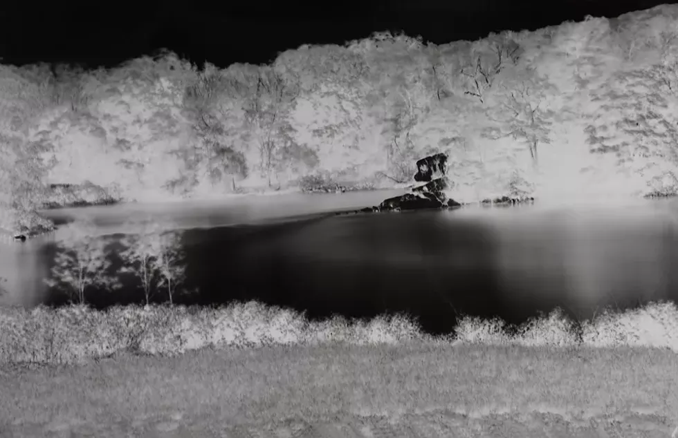 Shi Guorui, Catskill Creek, May 21 2019, unique camera obscura gelatin silver print, 69 x 45 in.