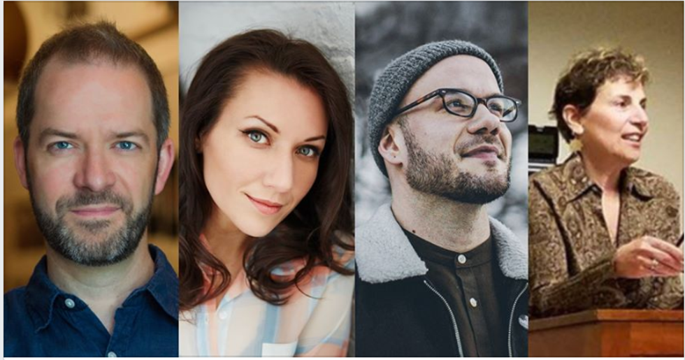 Brendan Matthews, Melissa Febos, Danniel Schoonebeek & Theresa Senato Edwards