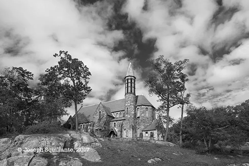 Saint Mary's Chapel overlooking Peekskill Bay