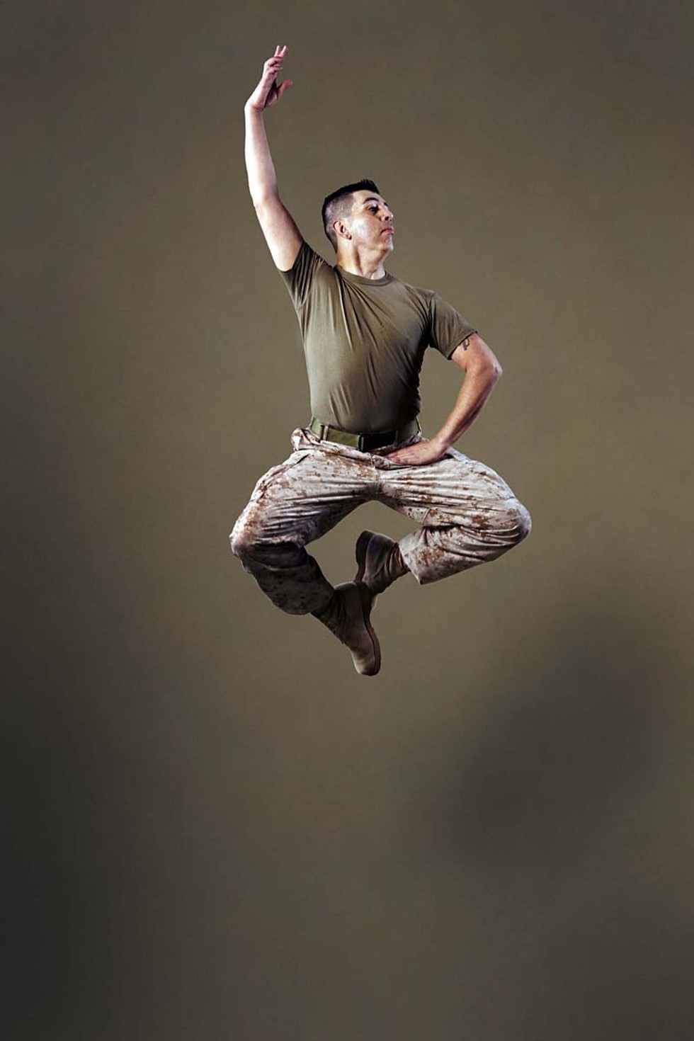 Dances by Iraq war veteran Roman Baca and his Exit 12 Dance Company at the Rosendale Theatre.