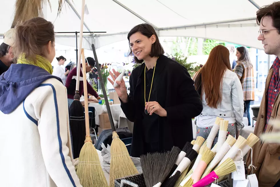 Erin Rouse from Custodian Studio at the Atlas Spring Market 2019