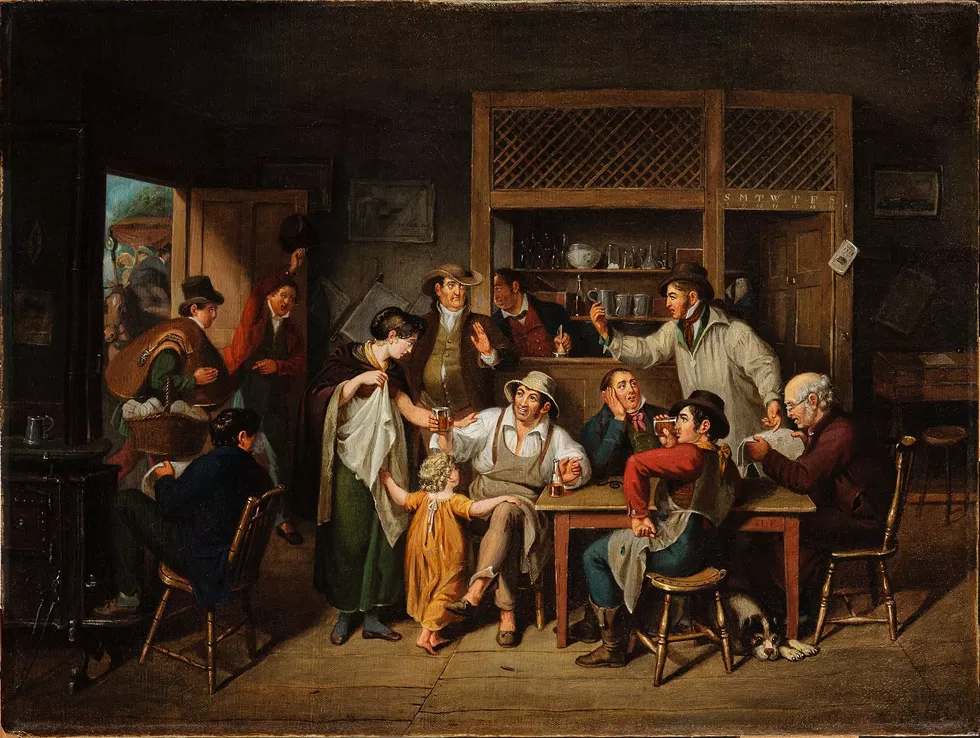 Village Tavern by John Lewis Krimmel, c.1814