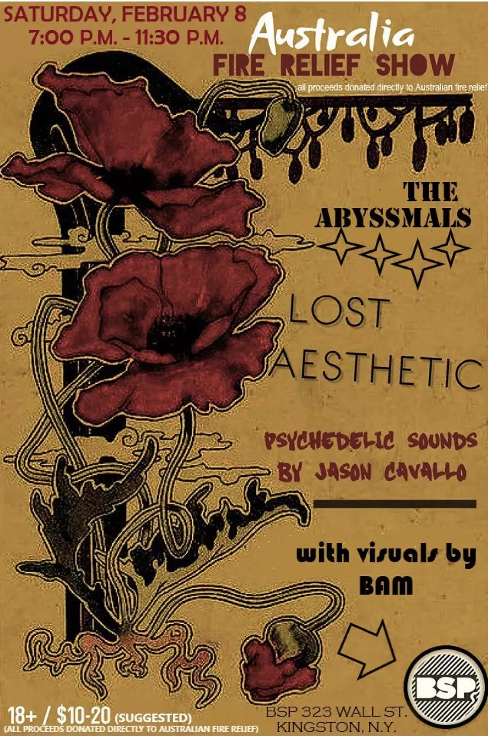 Psych Rock Fire Benefit