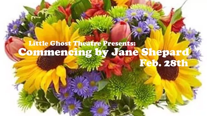 Image: Little Ghost Theatre Presents, a Staged Reading of: Commencing