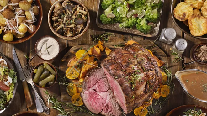 Image: Traditional American Sunday Supper--For Lunch