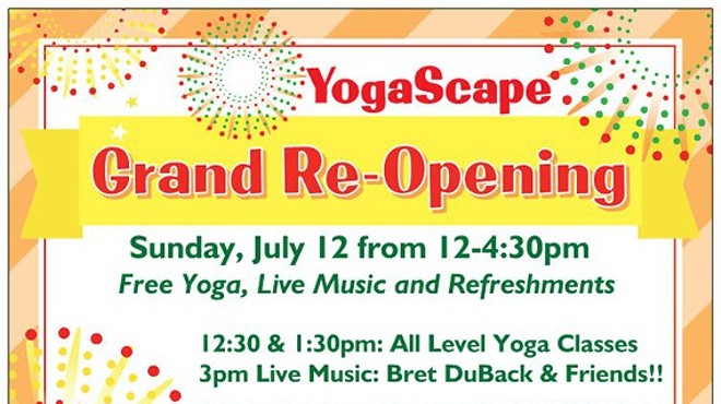 The YogaScape's Grand Re-Opening Party