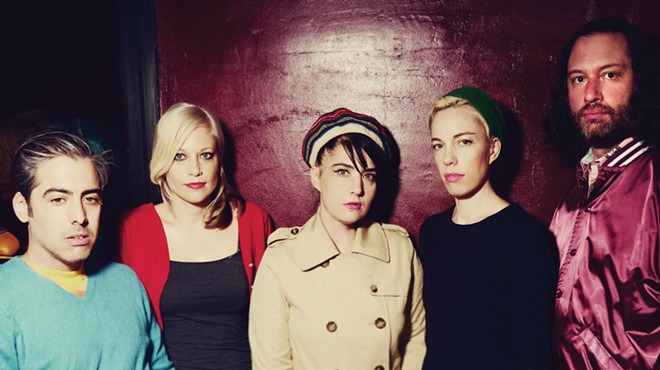 The Julie Ruin at the Spiegeltent on August 1