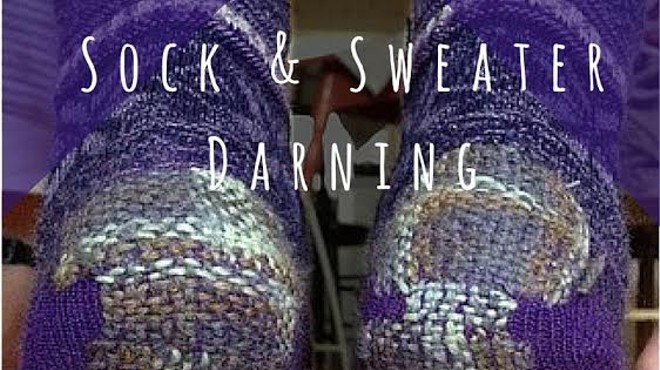 Sock and Sweater Darning