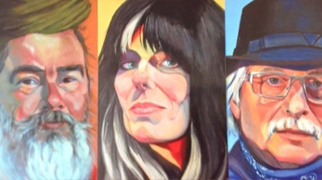 Community: Woodstock Library Portrait Project Exhibit