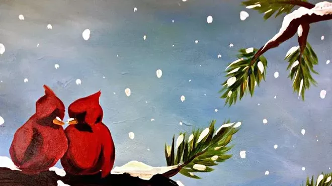 Image: Sip & Paint with Vine Van Gogh