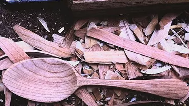 Image: Wooden Spoon Carving