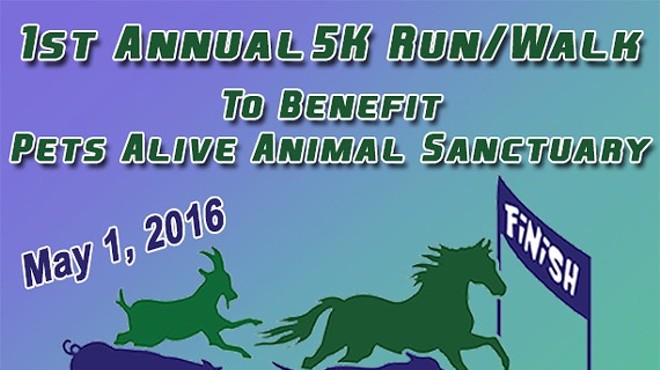 5K Run/Walk to Benefit Pets Alive Animal Sanctuary