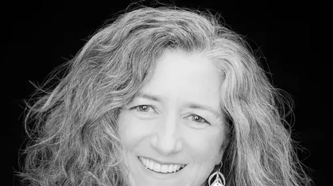Image: Patty Crane reads translated poetry of Tomas Transtromer