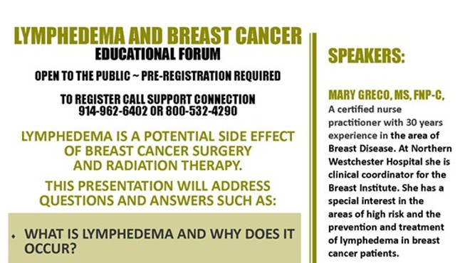 Educational Forum: Lymphedema and Breast Cancer