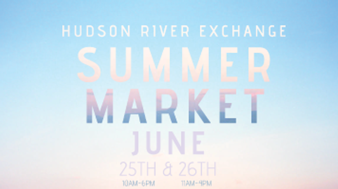 Image: Hudson River Exchange's Summer Market