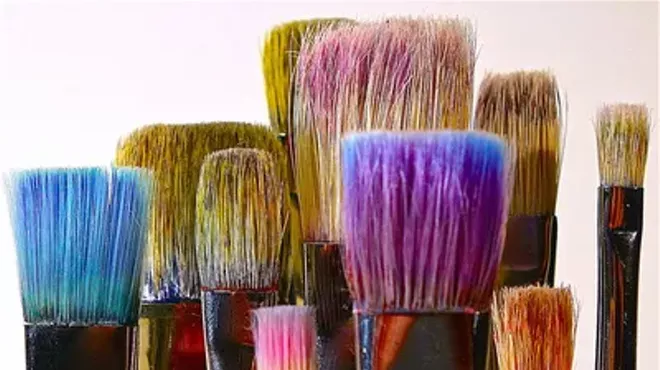 Image: Exploring With Paint Brushes