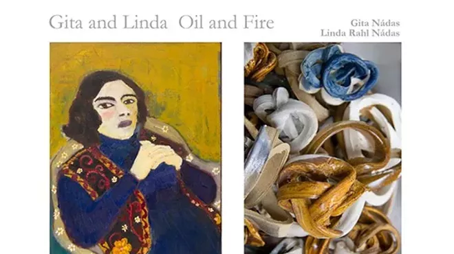 Image: Gita and Linda: Oil and Fire