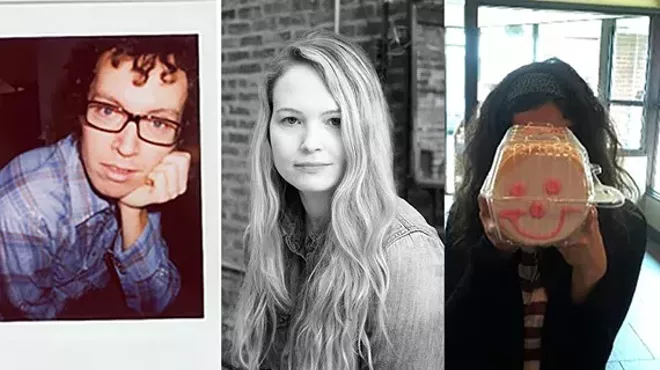 Image: Poetry Reading with Ali Power, Claire Donato and Jeff T. Johnson