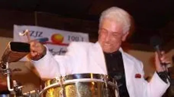 Image: Latin Jazz & Salsa with Orchestra Pastrana, featuring Tony Pastrana on timbales