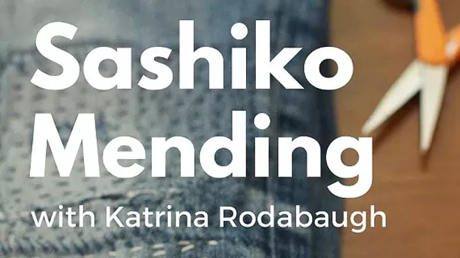 Image: Sashiko Mending with Katrina Rodabaugh