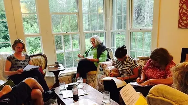 Image: Woodstock Library Forum: A Reading with The Peripatetic Workshop