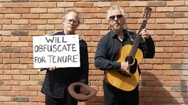 Image: Mikhail Horowitz and Gilles Malkine: Hopeless, But Not Serious WAAM hosts Mik & Gilles Before They Immigrate to Canada