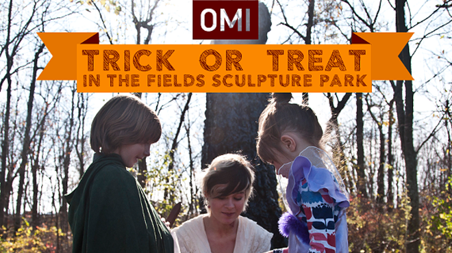Image: Trick-or-Treat in The Fields Sculpture Park